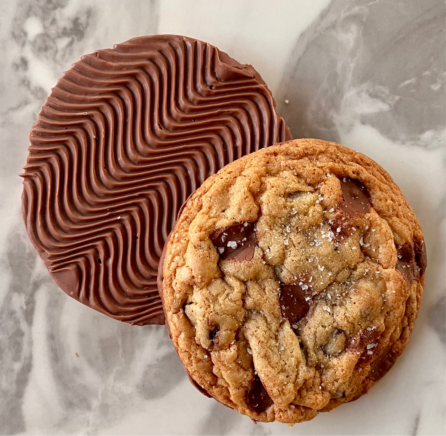Milk Chocolate Dipped Cookies