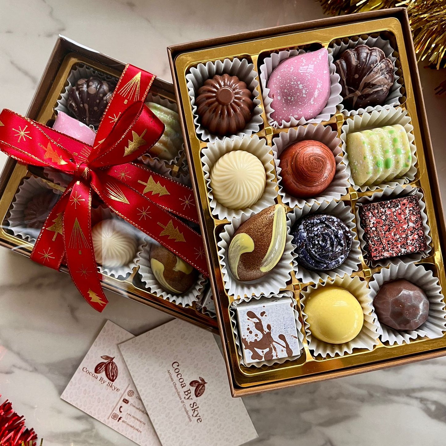 The Signature Christmas Box – 12 Chocolates (Pre-Order: Ships Dec 15–18)